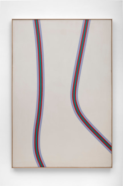 Lorser Feitelson (1898-1978) Untitled, 1964     oil and enamel on canvas 60 x 40 inches;  152.4 x 101.6 centimeters LSFA# 00219