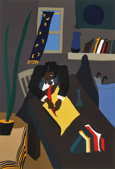 Jacob Lawrence  Douglas, 1999  serigraph, edition 95/125  34 x 25 inches; 86.4 x 63.5 centimeters  LSFA# 12117