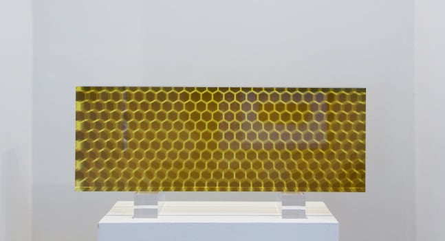 Norman Zammitt Honeycomb II, 1966 9 1/4 x 25 1/4 x 4 inches; 23.5 x 64.1 x 10.2 centimeters ​LSFA# 13620