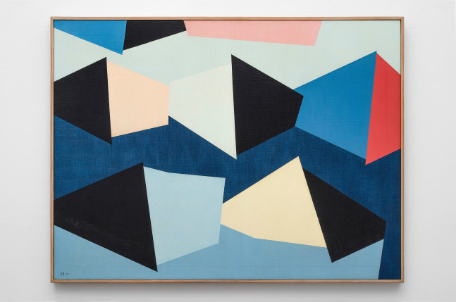 Untitled, 1957  oil on canvas  30 x 40 inches; 76.2 x 101.6 centimeters  LSFA# 14093