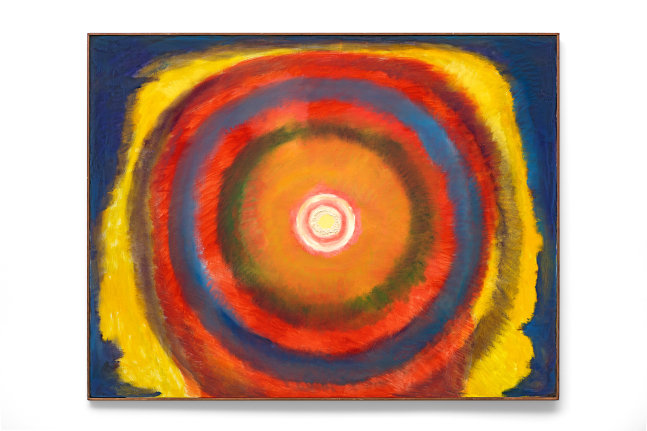 Frederick Wight (1902-1986) Sun, 1984  oil on canvas 48 x 60 inches;  121.9 x 152.4 centimeters LSFA# 10687