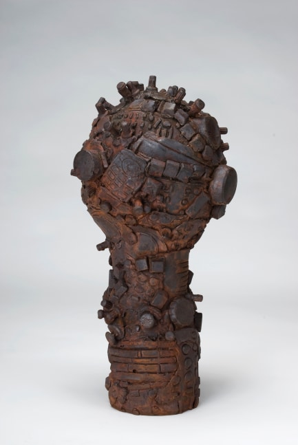 Chris Collins (b. 1980) Obsolescent Being III, 2008 cast iron 14 x 6 x 6 inches; 35.6 x 15.2 x 15.2 centimeters ​LSFA# 14253