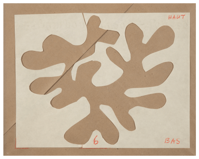 Henri Matisse

Ascher Square (Maquette B),&amp;nbsp;1946

paper cut-out

11 1/4 x 13 3/4 inches (28.6 x 35 cm)