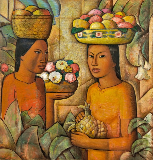 Women with Fruit, c.1930

oil on canvas

36 1/2 x 34 1/2 inches