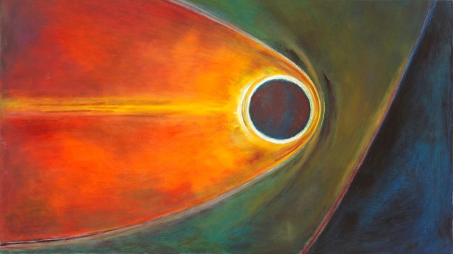 Sky Event, 1969, oil on canvas 42 x 75 inches;  106.7 x 190.5 centimeters LSFA# 10665