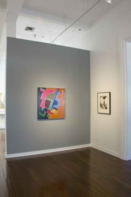 Laurie Fendrich, Modern Times Recent Paintings &amp; Drawings Installation 7