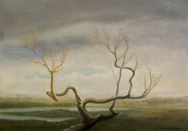 Tree in the Marsh, 1948

oil on canvas

14 x 20 inches; 35.6 x 50.8 centimeters