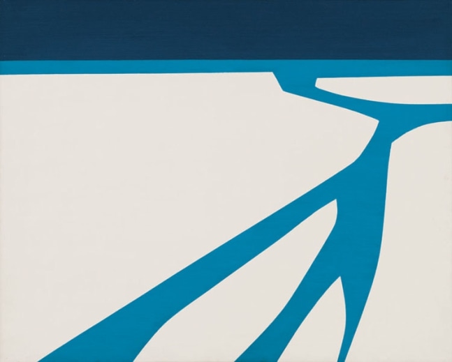 Helen Lundeberg

Untitled (Waterways II), 1963

acrylic on canvas

24 x 30 inches; 61 x 76.2 centimeters&amp;nbsp;&amp;nbsp;&amp;nbsp;&amp;nbsp;&amp;nbsp;&amp;nbsp;&amp;nbsp;&amp;nbsp;&amp;nbsp;