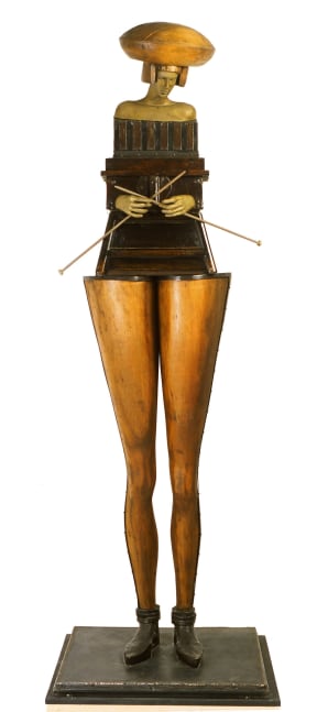 Penelope, 2004

wood, bronze and iron

90 x 29 x 25 inches; 228.6 x 73.7 x 63.5 cm&amp;nbsp;&amp;nbsp;&amp;nbsp;&amp;nbsp;&amp;nbsp;&amp;nbsp;&amp;nbsp;&amp;nbsp;&amp;nbsp;