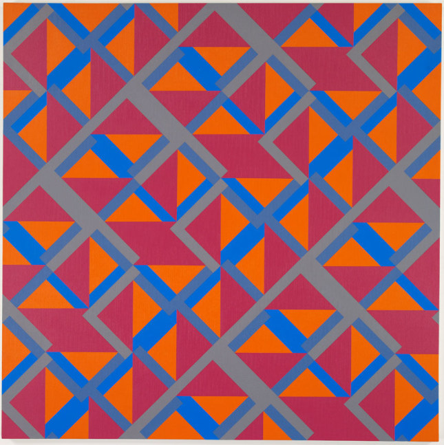 #9, 1982  oil on canvas 60 x 60 inches; 152.4 x 152.4 centimeters