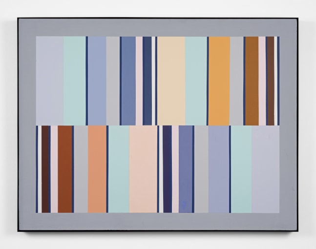 Mark Leonard (b. 1954)
Untitled, c. 1976 
acrylic on canvas
38 x 50 inches;  96.5 x 127 centimeters
LSFA# 16312 
