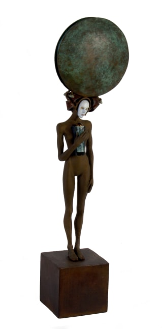 Moon Child, 2008

bronze, iron, glass

18 1/2 x 5 x 4 inches

LSFA 11041