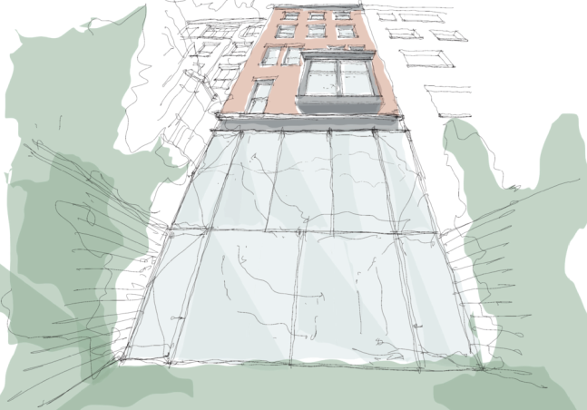 Greenwich Village Townhouse, New York, New York. &amp;copy; Baird Architects