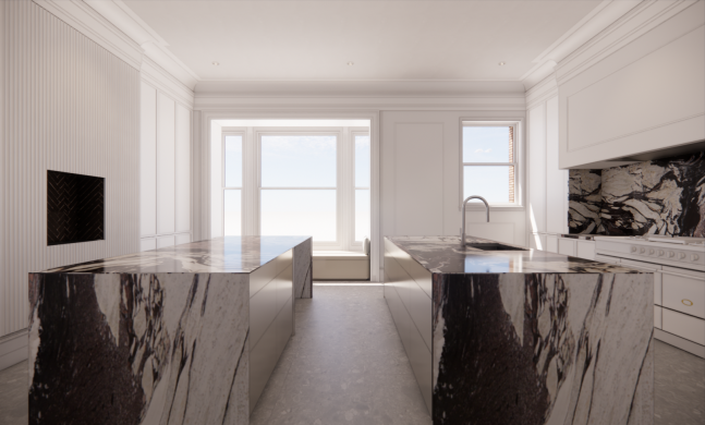 Greenwich Village Townhouse, New York, New York. &amp;copy; Baird Architects