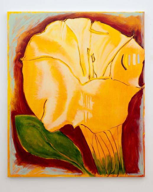 Codi Barbini
Datura, 2023
Acrylic and oil stick on canvas
72h x 60w x 1.50d in
182.88h x 152.40w x 3.81d cm