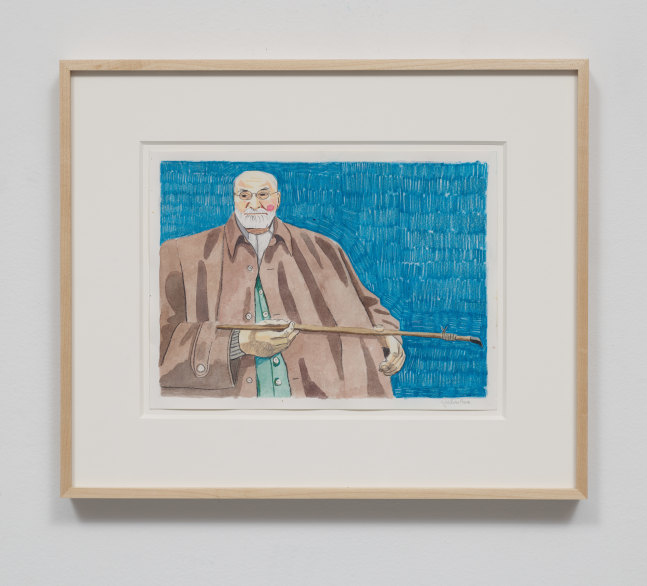 Julian Pace

Matisse, 2020

Watercolor and colred pencil on paper

9.13h x 12.25w in
23.18h x 31.12w cm