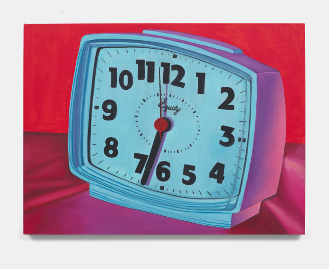 Therese Mulgrew
Ticking Clock, 2022
Oil on canvas
30h x 40w x 1.50d in
76.20h x 101.60w x 3.81d cm