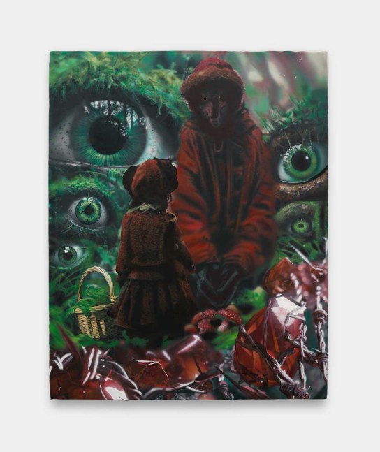 Craig Boagey
Rotkäppchen, 2023
Acrylic on canvas
19.68h x 15.75w x 1.46d in
50.00h x 40.00w x 3.71d cm