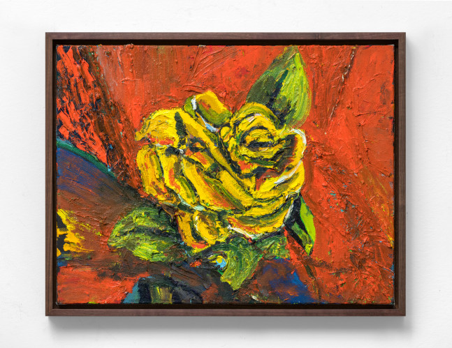 Ken Taylor Reynaga
Solo Rose, 2023
Oil on canvas
14h x 18w in
35.56h x 45.72w cm