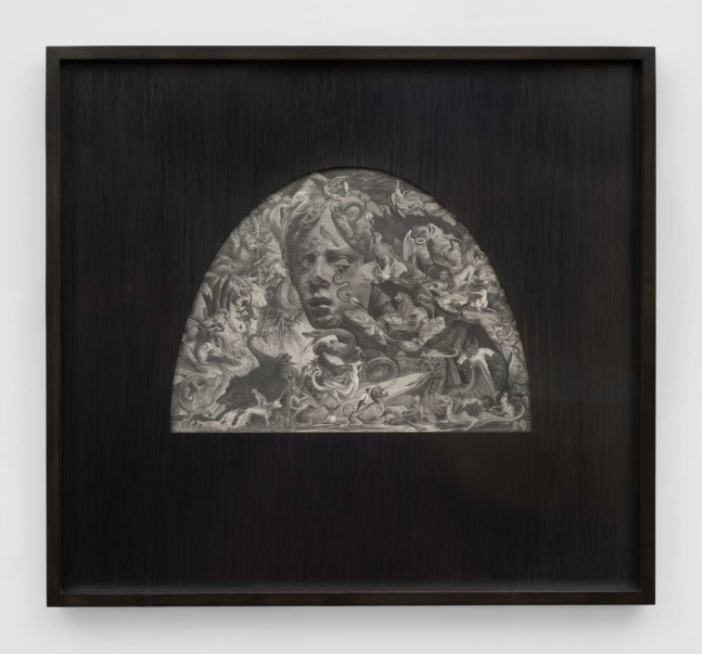 Paul McLachlan
The Enclave
Graphite drawing; Ink and graphite on paper
15.75h x 19.68w in
40.00h x 50.00w cm