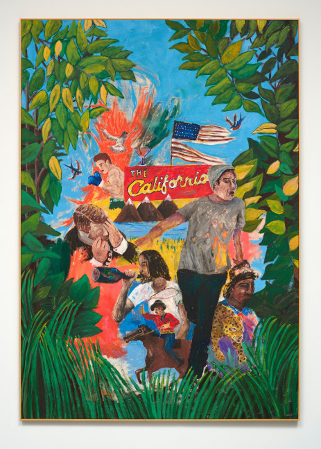 Jordan Sullivan
The California, 2021
Acrylic on canvas
85h x 59w x 1.25d in
215.90h x 149.86w x 3.18d cm