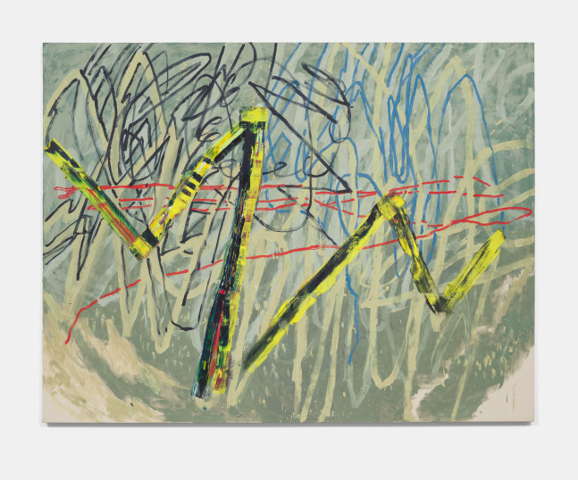 Jan-Henri Booyens
Tot die bittereinde, 2022
Oil on canvas
66.88h x 86.63w x 1.63d in
169.86h x 220.03w x 4.13d cm