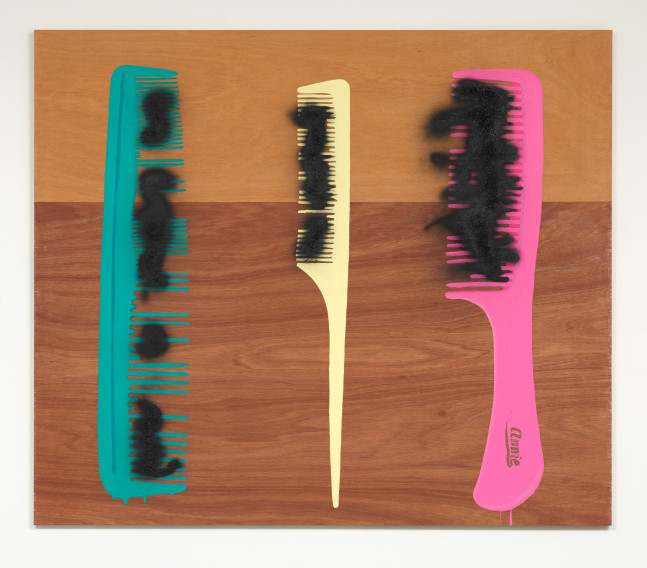 Brandon Deener

Making Room For New Growth (Turquoise, Cream, Pink), 2021

Acrylic, spray paint and oil on wood panel

84h x 72w in
213.36h x 182.88w cm