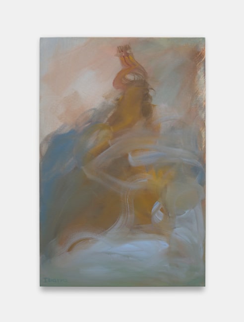 Elizabeth Ibarra
Untitled (figure in the sky), 2024
Acrylic on canvas
36h x 24w x 1.50d in
91.44h x 60.96w x 3.81d cm