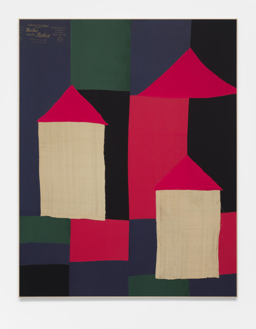 Lawrence Calver
Nightlife, 2021
Dyed/stitched cotton/silk
94.49h x 76.77w in
240h x 195w cm