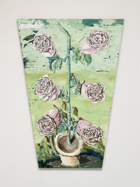 Ken Taylor Reynaga
Odessey roses, 2020
Oil on linen
70h x 50w x 1.50d in
177.80h x 127w x 3.81d cm