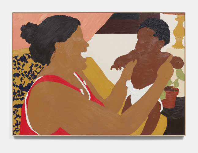 Shaina McCoy
Anita &amp;amp; Troy Lee, 2022
Oil on canvas
60h x 84w x 1.50d in
152.40h x 213.36w x 3.81d cm