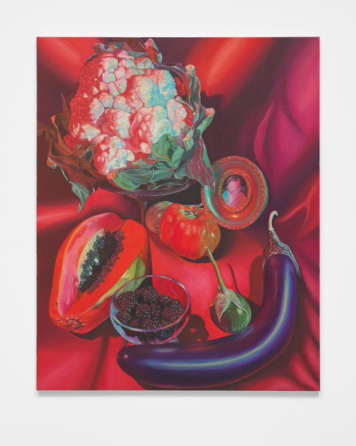 Th&amp;eacute;r&amp;egrave;se Mulgrew

Red Cauliflower, 2021

Oil on canvas

60h x 48w x 1.50d in
152.40h x 121.92w x 3.81d cm