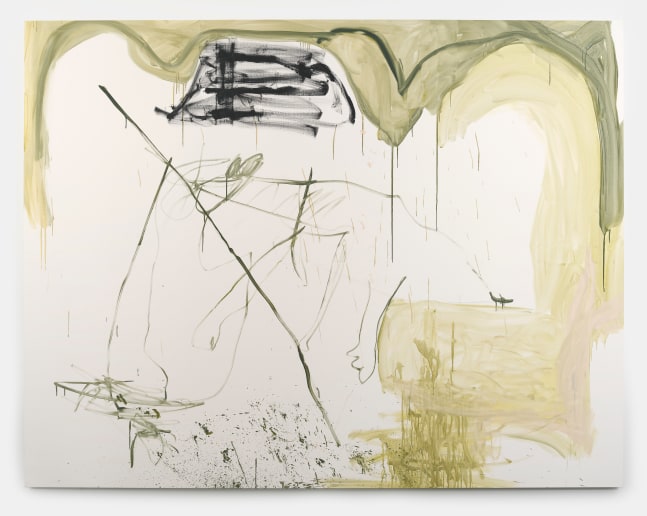 Andrey Samarin
Nudotik schweg, 2023
Acrylic on canvas
75.50h x 97w x 1.50d in
191.77h x 246.38w x 3.81d cm