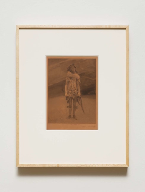 Edward S. Curtis
Nayenezgani - Navaho, 1904
Vintage large format copper photogravure plate
9.00h x 6.00w in
22.86h x 15.24w cm