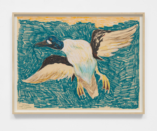 Joseph Olisaemeka Wilson
Sketch of a duck (after Winslow Homer), 2020
Pencil and pastel on paper
18h x 24w in
45.72h x 60.96w cm