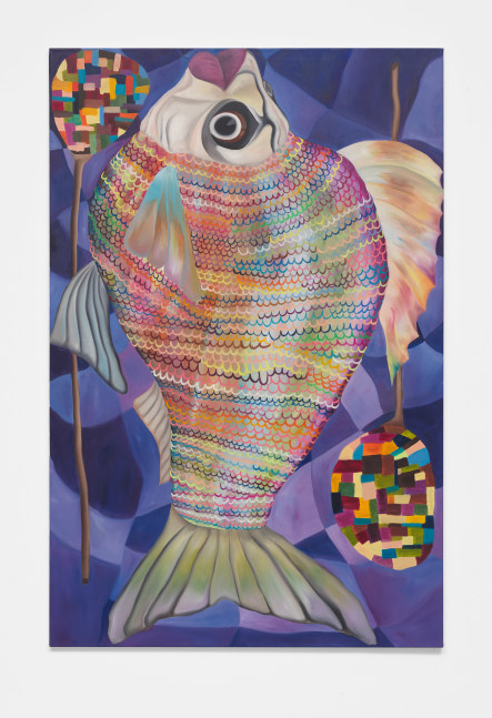 Krystof Strejc

Not Fisherman Yet, 2021

Oil on canvas

78.74h x 51.18w in
200h x 130w cm