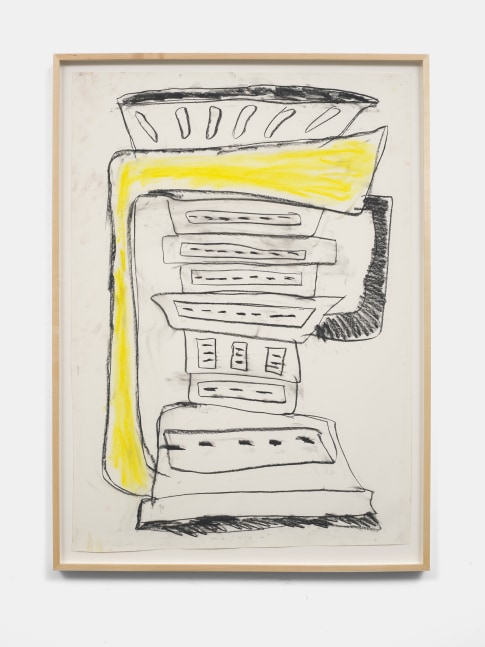 Cameron Platter
04_Cups, 2019
Charcoal and pastel on paper
35.43h x 25.39w in
90h x 64.50w cm