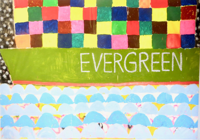 Gabrielle Graessle
evergreen, 2022
Acrylic Spray and Glitter on Canvas
81h x 117w x 1.50d in
205.74h x 297.18w x 3.81d cm
