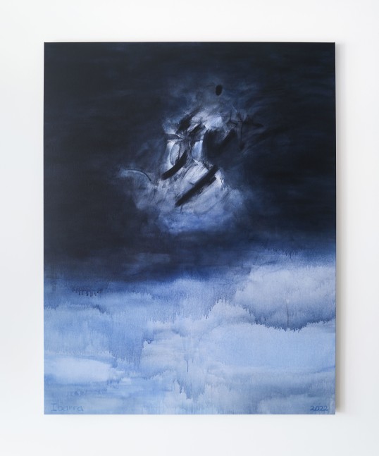 Elizabeth Ibarra
Storm (Blue Planet), 2022
Acrylic on canvas
64h x 50w x 1.50d in
162.56h x 127w x 3.81d cm