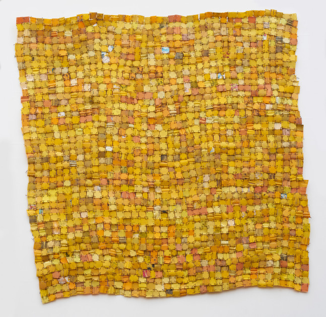 Serge Attukwei Clottey
Censorship, 2020
Plastic and copper wire
83h x 81w in
210.82h x 205.74w cm