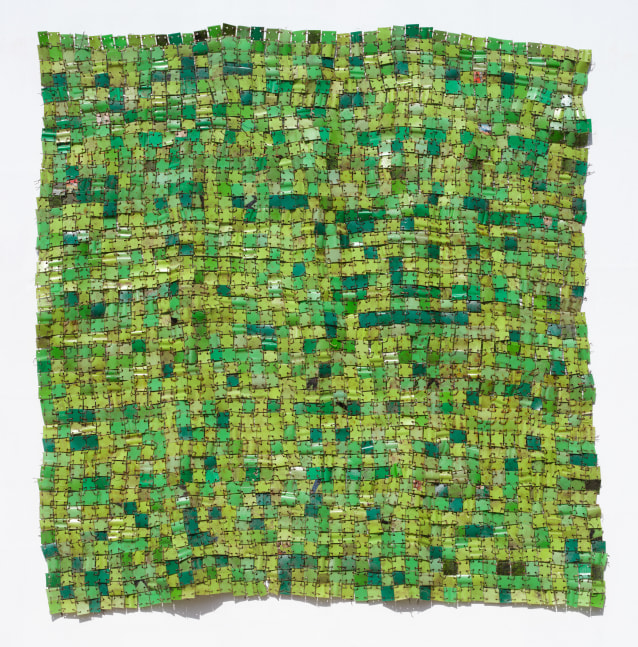 Serge Attukwei Clottey
Grass in Greener, 2023
Plastics and copper wires
61h x 63w in
154.94h x 160.02w cm