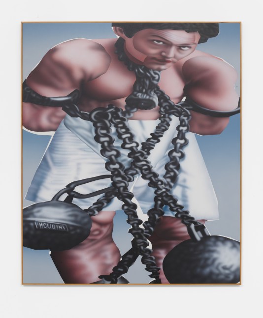 Alic Brock
Houdini, 2021
Acrylic on Canvas
71.75h x 59.75w x 1.25d in
182.25h x 151.77w x 3.18d cm