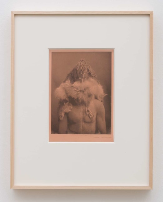 Edward S. Curtis
Haschezhini - Navaho, 1904
Vintage large format copper photogravure plate
9.00h x 6.00w in
22.86h x 15.24w cm