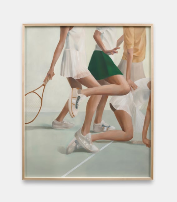 Holly Lowen
Lower tennis, 2024
Oil on paper
50h x 42w in
127h x 106.68w cm