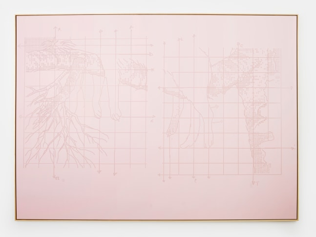 Richard Gasper
CAT A &amp;amp; CAT B, 2022
Dimensional print atop 1/8&amp;rdquo; white, rigid plexi backers
68.50h x 95w in
173.99h x 241.30w cm