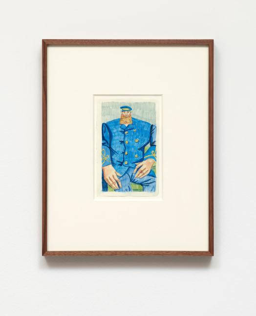 Julian Pace

Postman, 2021

Watercolor and pencil on paper

7h x 4.50w in
17.78h x 11.43w cm