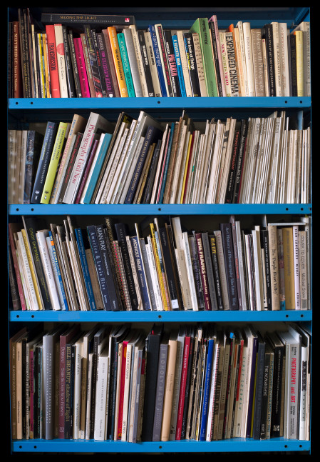 MANUAL (Hill & Bloom) The Library (photography & moving image), 2013 archival pigment print, ed: 5 47 1/2" x 32 3/4" M 552, Moody Gallery