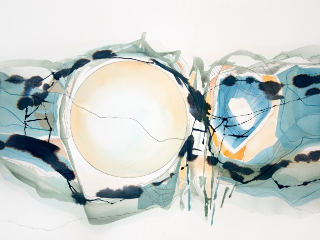 Arthur Turner Spirit Catcher, 12, 2019 watercolor and ink on paper 18" x 24" AT 2144