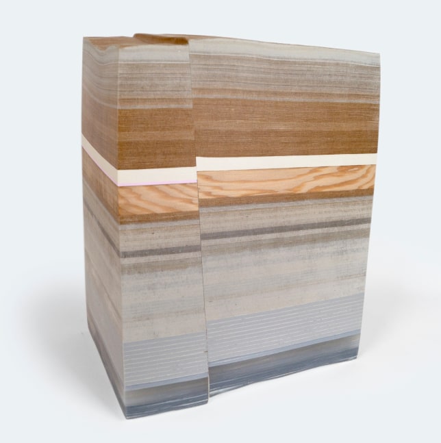 Bethany Johnson Untitled (Safe Keeping), 2021 chipboard, paper, plastic, wood 10 1/4" x 8" x 5" BJ 150 Moody Gallery