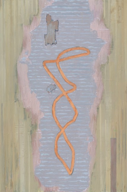 Pat Colville Jasper Mountains IV, 2023 acrylic on paper 22" x 15" PC 237